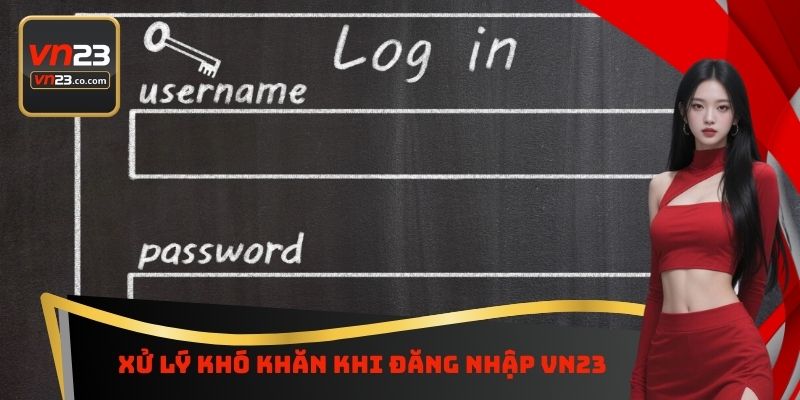 Đăng Nhập VN23 - Nghiên Cứu Thao Tác Cần Phải Thực Hiện 4 Xử lý khó khăn khi đăng nhập VN23